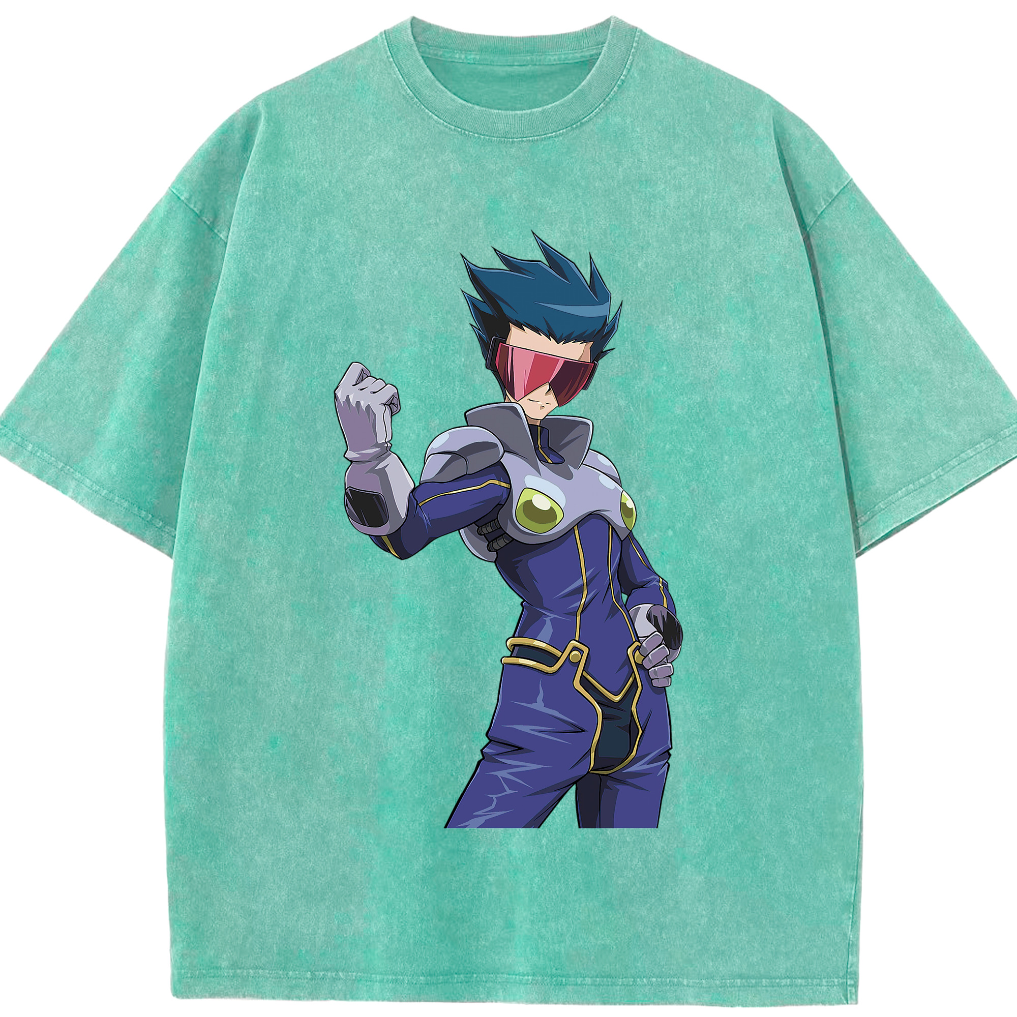 （画像用） 遊☆戯☆王 Yu-Gi-Oh! 綿100% ヴィンテージ風 半袖Tシャツ（フロントプリント）